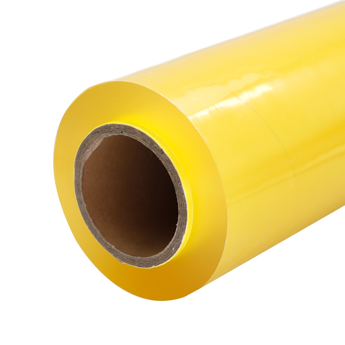 Soft Wrap Stretch Film Roll Food Heat Cling Shrink Pvc Film Transparent Moisture Proof Casting Dairy Milk Packaging Pvc Roll