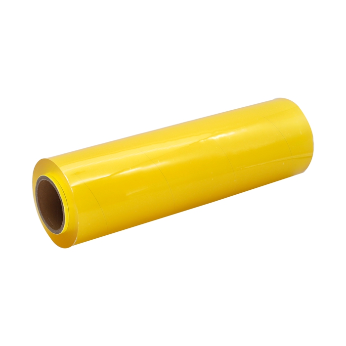 Soft Wrap Stretch Film Roll Food Heat Cling Shrink Pvc Film Transparent Moisture Proof Casting Dairy Milk Packaging Pvc Roll